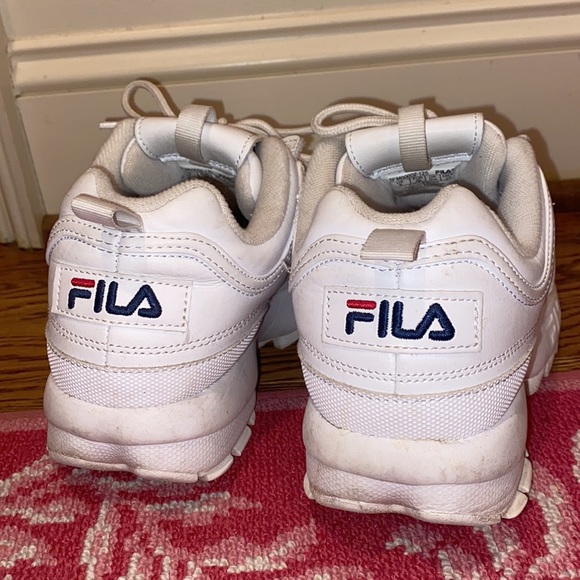 White Filas - Picture 4 of 4